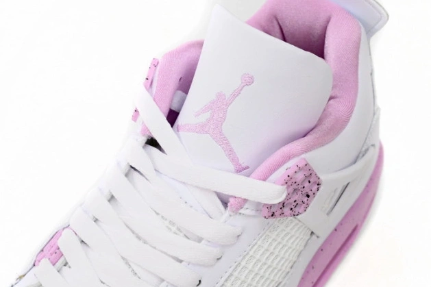 1st Kicks Shoes Pink 4 White Retro CT8527-116 Jordan 0715